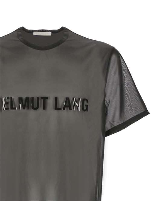 Logo Tee Chiffon kni Helmut Lang | O04HM501001